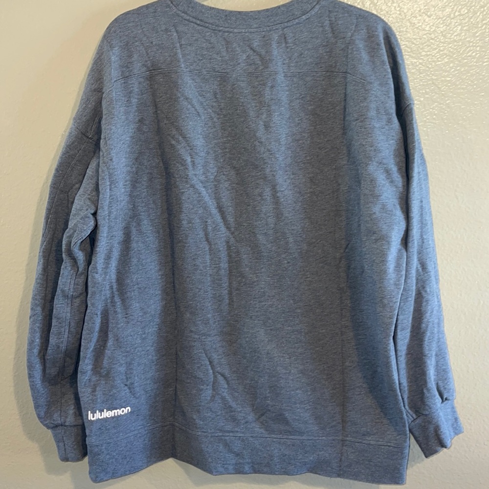 Lululemon oversized grey pullover